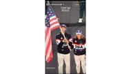 Screenshot of Ledecky's Instagram story feat her special memory from 2024 Olympics (Image via: @katieledecky)